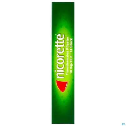Sie sehen eine Packung Nicorette transdermales Pflaster, 14 Stück, Produktbild: 07 Nicorette transdermales Pflaster, 14 Stück, A-Nr.: 3537410 - 07