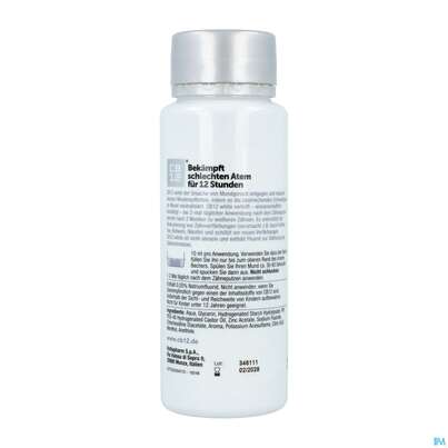 Sie sehen eine Packung Mundwasser/spuelung Cb12 White 250ml, Produktbild: 03 Mundwasser/spuelung Cb12 White 250ml, A-Nr.: 4543683 - 03