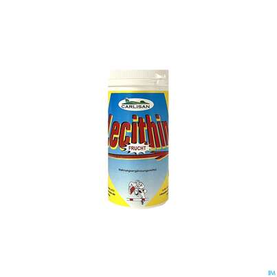 Sie sehen eine Packung Lecithin Frucht Granulat Carlisan 200g, Produktbild: 02 Lecithin Frucht Granulat Carlisan 200g, A-Nr.: 0791639 - 02