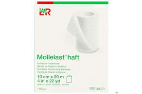 Fixierbinden Mollelast Haft Weiss 20mx 10cm 1st, A-Nr.: 1767726 - 01