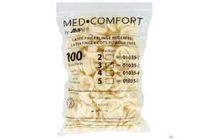 Fingerlinge Eurohelp Latex Kondom Gerollt Gr 3 100st, A-Nr.: 2370244 - 01
