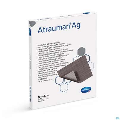 Wundauflagen Atrauman/ag 10x 10cm 10st, A-Nr.: 2991845 - 03