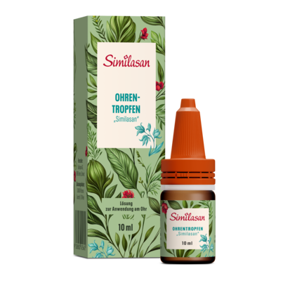 Sie sehen eine Packung Ohrentropfen „Similasan“, 10 Milliliter, Produktbild: 01 Ohrentropfen „Similasan“, 10 Milliliter, A-Nr.: 2455644 - 01