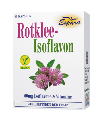 Espara Rotklee-Isoflavon Kapseln, 60 Stück, A-Nr.: 3663586 - 01
