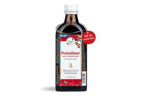 Preiselbeersaft-Konzentrat 1:30 250ml, 250 Milliliter, A-Nr.: 3063142 - 01