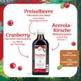 Preiselbeersaft-Konzentrat 1:30 250ml, 250 Milliliter, A-Nr.: 3063142 - 02