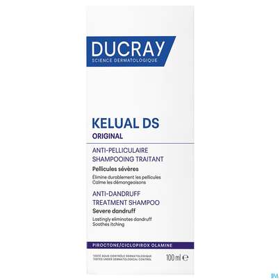 Sie sehen eine Packung SH.DUCRAY KELUAL DS, 100 Milliliter, Produktbild: 02 SH.DUCRAY KELUAL DS, 100 Milliliter, A-Nr.: 2959497 - 02
