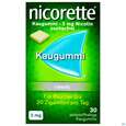 Sie sehen eine Packung Nicorette Kaugummi 2mg - ohne Geschmack, 30 Stück, Produktbild: 01 Nicorette Kaugummi 2mg - ohne Geschmack, 30 Stück, A-Nr.: 1267685 - 01