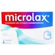 Sie sehen eine Packung Microlax® Microklistier, 4 Stück, Produktbild: 01 Microlax® Microklistier, 4 Stück, A-Nr.: 3907551 - 01
