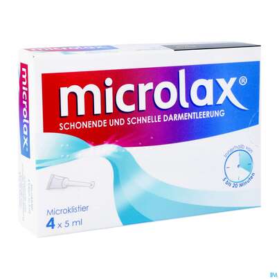 Sie sehen eine Packung Microlax® Microklistier, 4 Stück, Produktbild: 02 Microlax® Microklistier, 4 Stück, A-Nr.: 3907551 - 02