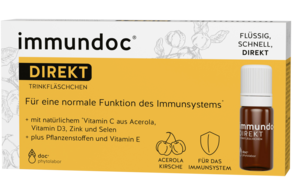 immundoc® DIREKT Trinkfläschchen, 6 Stück, A-Nr.: 3896020 - 01