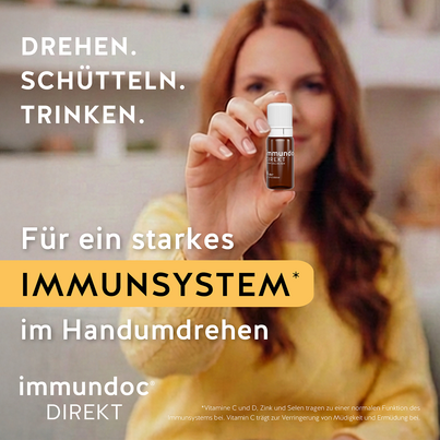 Sie sehen eine Packung immundoc® DIREKT Trinkfläschchen, 6 Stück, Produktbild: 05 immundoc® DIREKT Trinkfläschchen, 6 Stück, A-Nr.: 3896020 - 05