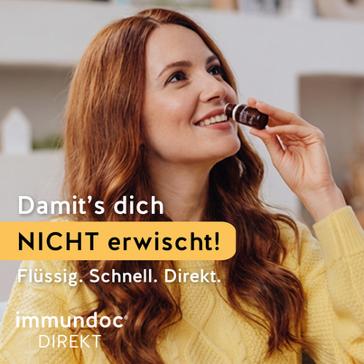 Sie sehen eine Packung immundoc® DIREKT Trinkfläschchen, 6 Stück, Produktbild: 07 immundoc® DIREKT Trinkfläschchen, 6 Stück, A-Nr.: 3896020 - 07