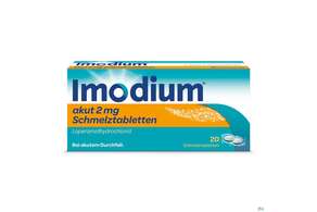 Imodium akut Schmelztabletten 2mg, 20 Stück, A-Nr.: 3769238 - 01