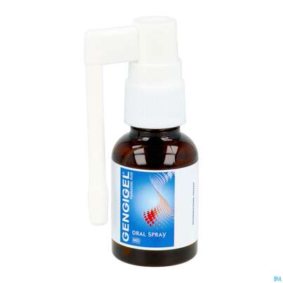 Sie sehen eine Packung Gengigel Mundspray, 20 Milliliter, Produktbild: 10 Gengigel Mundspray, 20 Milliliter, A-Nr.: 4521517 - 10
