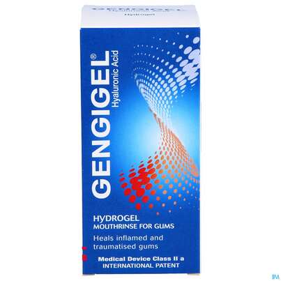Sie sehen eine Packung Gengigel Solution / Mundspüllösung, 150 Milliliter, Produktbild: 01 Gengigel Solution / Mundspüllösung, 150 Milliliter, A-Nr.: 2586872 - 01