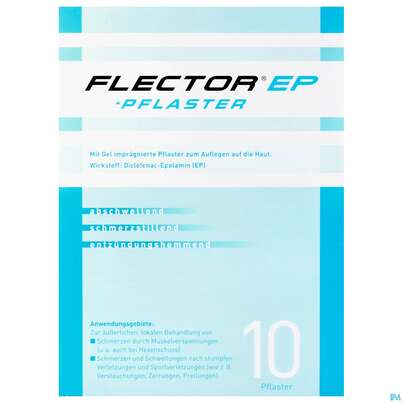 FLECTOR® EP Pflaster, 10 Stück, A-Nr.: 1737926 - 01