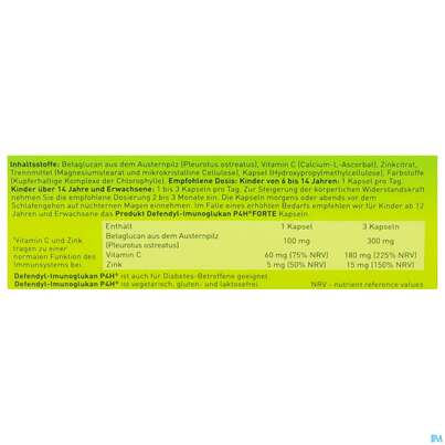 Sie sehen eine Packung Defendyl-Imunogulkan P4H® Kapseln, 30 Stück, Produktbild: 03 Defendyl-Imunogulkan P4H® Kapseln, 30 Stück, A-Nr.: 4023512 - 03