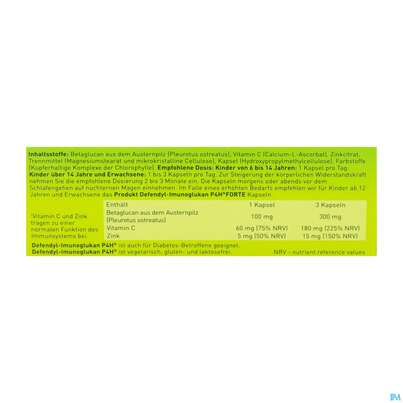 Sie sehen eine Packung Defendyl-Imunogulkan P4H® Kapseln, 30 Stück, Produktbild: 04 Defendyl-Imunogulkan P4H® Kapseln, 30 Stück, A-Nr.: 4023512 - 04