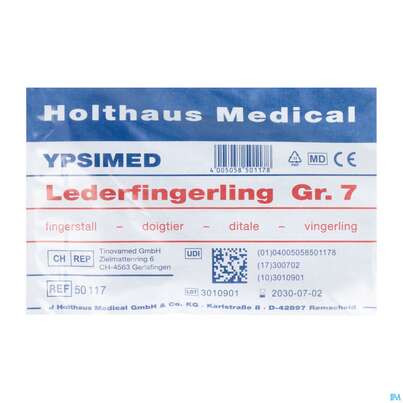 Sie sehen eine Packung Fingerlinge Leder/pharmag Gr 7 1st, Produktbild: 04 Fingerlinge Leder/pharmag Gr 7 1st, A-Nr.: 2679237 - 04