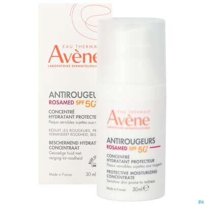 Sie sehen eine Packung Avene Antirougers Rosamed Spf50+ Anti- Roetung Konz Protect 30ml, Produktbild: 16 Avene Antirougers Rosamed Spf50+ Anti- Roetung Konz Protect 30ml, A-Nr.: 5920461 - 16