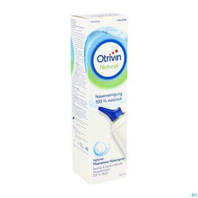 Sie sehen eine Packung Nasen Reinigung Otrivin Natural 125ml, Produktbild: 02 Nasen Reinigung Otrivin Natural 125ml, A-Nr.: 5950976 - 02