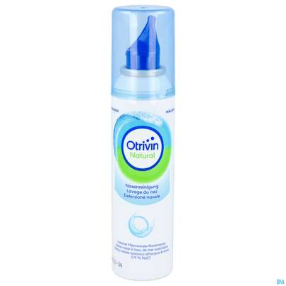 Sie sehen eine Packung Nasen Reinigung Otrivin Natural 125ml, Produktbild: 09 Nasen Reinigung Otrivin Natural 125ml, A-Nr.: 5950976 - 09