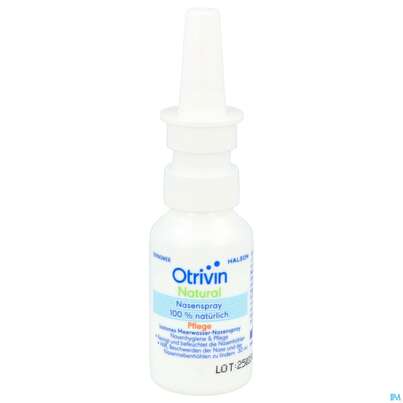 Sie sehen eine Packung Nasenspray Otrivin Natural Pflege 30ml, Produktbild: 09 Nasenspray Otrivin Natural Pflege 30ml, A-Nr.: 5950841 - 09