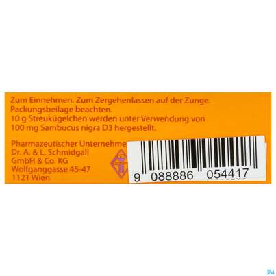 Sie sehen eine Packung Osanit Schnupfenkuegelchen 5g, Produktbild: 04 Osanit Schnupfenkuegelchen 5g, A-Nr.: 6054416 - 04