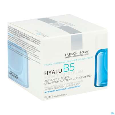 Sie sehen eine Packung La Roche Posay Hyalu B5 Gesicht Antifalten Creme 50ml, Produktbild: 02 La Roche Posay Hyalu B5 Gesicht Antifalten Creme 50ml, A-Nr.: 5976728 - 02
