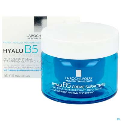 Sie sehen eine Packung La Roche Posay Hyalu B5 Gesicht Antifalten Creme 50ml, Produktbild: 11 La Roche Posay Hyalu B5 Gesicht Antifalten Creme 50ml, A-Nr.: 5976728 - 11