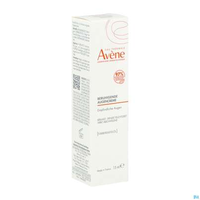 Sie sehen eine Packung Avene Basislinie Beruhigende Augencreme 15ml, Produktbild: 04 Avene Basislinie Beruhigende Augencreme 15ml, A-Nr.: 5961394 - 04