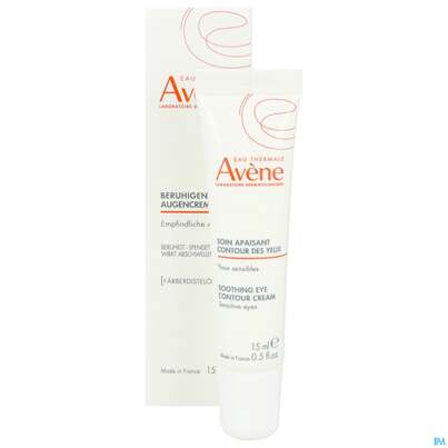 Sie sehen eine Packung Avene Basislinie Beruhigende Augencreme 15ml, Produktbild: 13 Avene Basislinie Beruhigende Augencreme 15ml, A-Nr.: 5961394 - 13