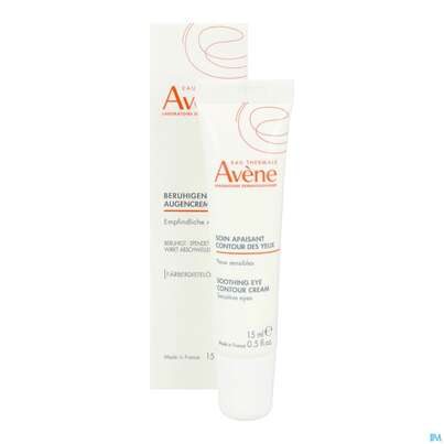 Sie sehen eine Packung Avene Basislinie Beruhigende Augencreme 15ml, Produktbild: 14 Avene Basislinie Beruhigende Augencreme 15ml, A-Nr.: 5961394 - 14