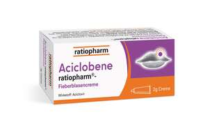 Aciclobene ratiopharm Fieberblasencreme, 2 Gramm, A-Nr.: 2424247 - 01
