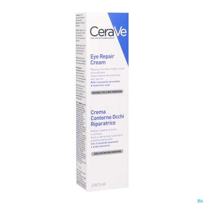 Sie sehen eine Packung CeraVe Regenerierende Augencreme, 14 Milliliter, Produktbild: 04 CeraVe Regenerierende Augencreme, 14 Milliliter, A-Nr.: 4801889 - 04