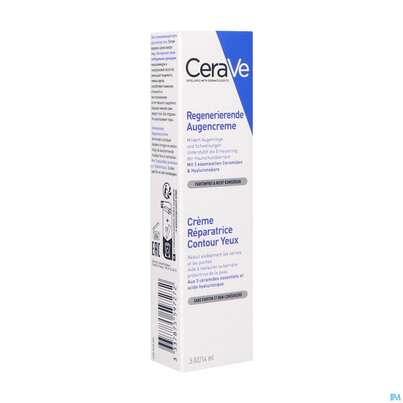 Sie sehen eine Packung CeraVe Regenerierende Augencreme, 14 Milliliter, Produktbild: 05 CeraVe Regenerierende Augencreme, 14 Milliliter, A-Nr.: 4801889 - 05