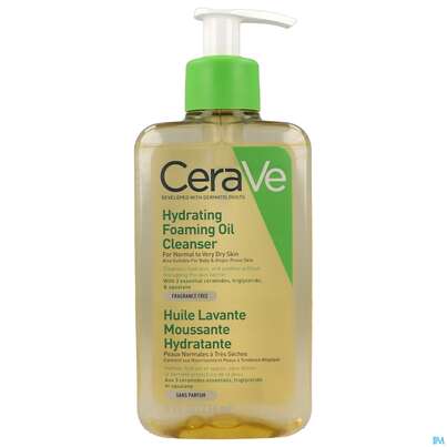 Sie sehen eine Packung CeraVe feuchtigkeitsspendendes Reinigungsöl, 236 Milliliter, Produktbild: 03 CeraVe feuchtigkeitsspendendes Reinigungsöl, 236 Milliliter, A-Nr.: 5461071 - 03