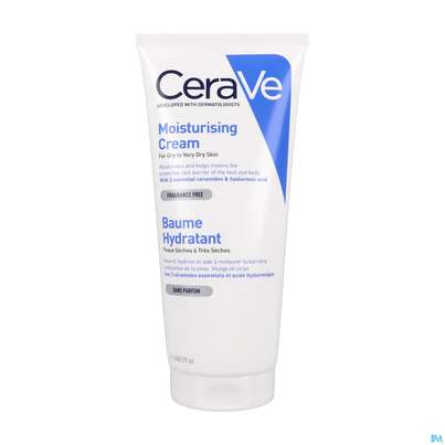 Sie sehen eine Packung CeraVe Feuchtigkeitscreme, 177 Milliliter, Produktbild: 02 CeraVe Feuchtigkeitscreme, 177 Milliliter, A-Nr.: 4801926 - 02
