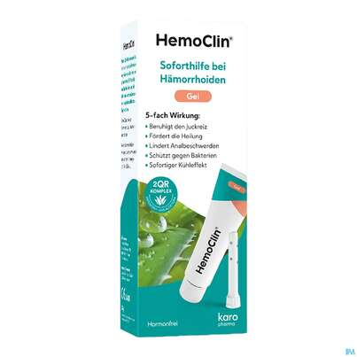 Sie sehen eine Packung HEMOCLIN GEL, 37 Gramm, Produktbild: 04 HEMOCLIN GEL, 37 Gramm, A-Nr.: 3933034 - 04