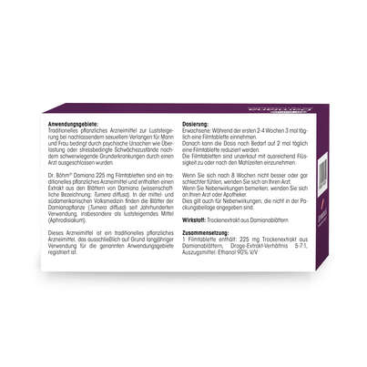Dr. Böhm Damiana, 60 Stück, A-Nr.: 4463205 - 06