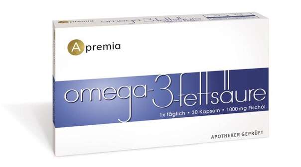 Apremia Omega-3-Fettsäuren, 30 Stück, A-Nr.: 3936096 - 01