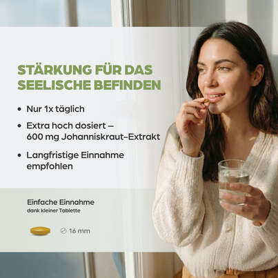 Sie sehen eine Packung Dr. Böhm Johanniskraut forte, 30 Stück, Produktbild: 05 Dr. Böhm Johanniskraut forte, 30 Stück, A-Nr.: 4201190 - 05