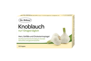 Dr. Böhm Knoblauch nur 1 Dragee täglich, 30 Stück, A-Nr.: 1520316 - 01