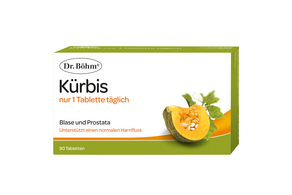 Dr. Böhm Kürbis nur 1 Tablette täglich, 90 Stück, A-Nr.: 2552459 - 01