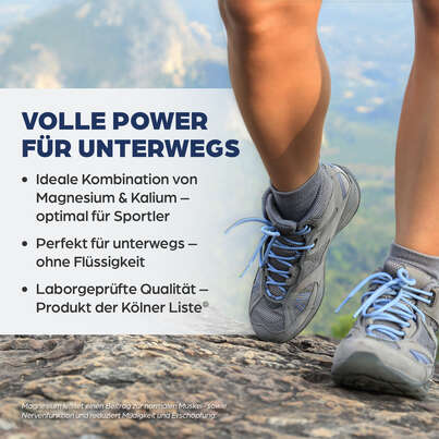 Sie sehen eine Packung Dr. Böhm Magnesium Sport Sticks, 40 Stück, Produktbild: 03 Dr. Böhm Magnesium Sport Sticks, 40 Stück, A-Nr.: 4726627 - 03