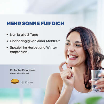 Sie sehen eine Packung Dr. Böhm Vitamin D3, 60 Stück, Produktbild: 05 Dr. Böhm Vitamin D3, 60 Stück, A-Nr.: 4902001 - 05