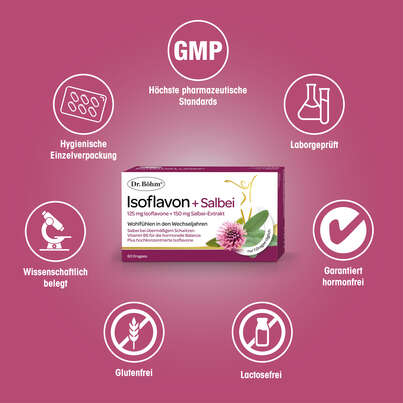 Dr. Böhm Isoflavon + Salbei , 60 Stück, A-Nr.: 5741936 - 04