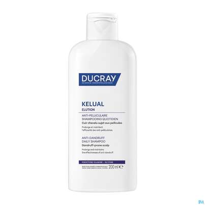 Sie sehen eine Packung Shampoon Ducray Elution Neu 200ml, Produktbild: 08 Shampoon Ducray Elution Neu 200ml, A-Nr.: 5746000 - 08