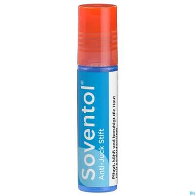 Sie sehen eine Packung SOVENTOL ANTI-JUCK STIFT, 4 Milliliter, Produktbild: 05 SOVENTOL ANTI-JUCK STIFT, 4 Milliliter, A-Nr.: 5268670 - 05